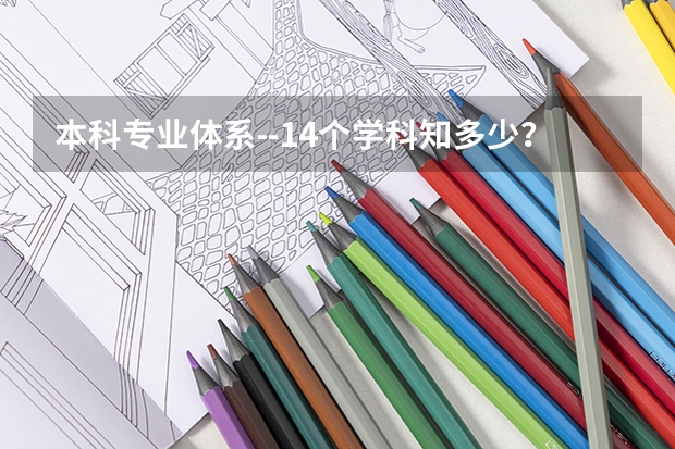 本科专业体系--14个学科知多少？11教育学