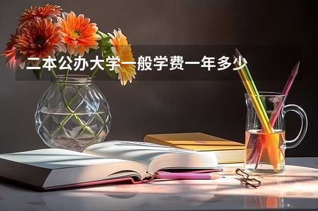 二本公办大学一般学费一年多少
