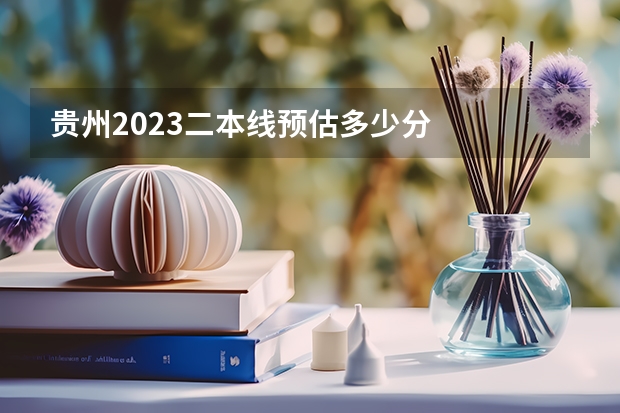 贵州2023二本线预估多少分