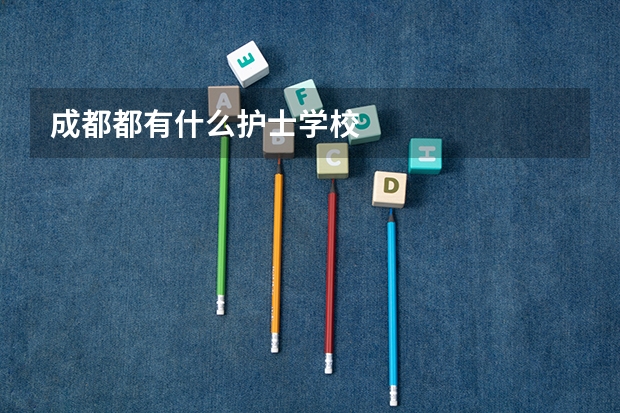 成都都有什么护士学校