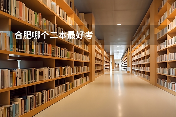 合肥哪个二本最好考