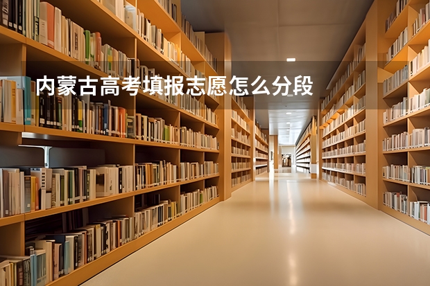 内蒙古高考填报志愿怎么分段