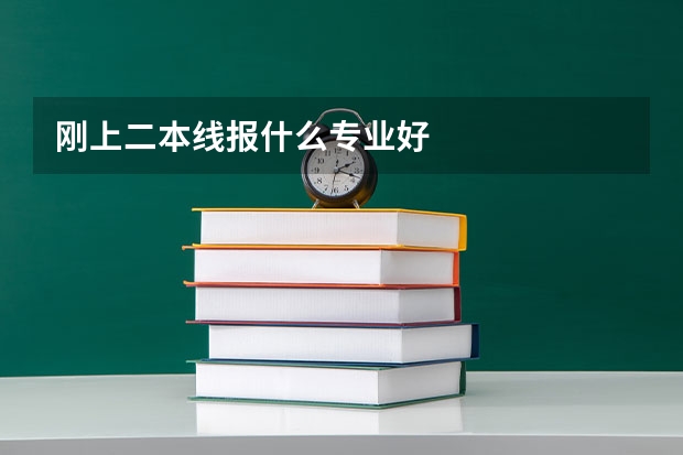 刚上二本线报什么专业好
