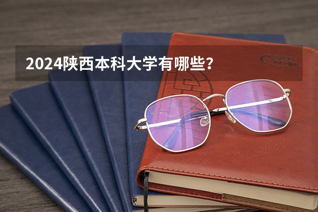 2024陕西本科大学有哪些？