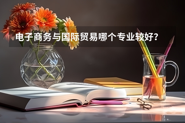电子商务与国际贸易哪个专业较好？