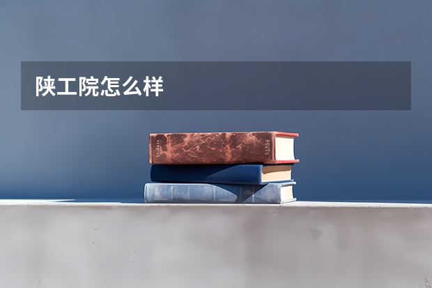 陕工院怎么样