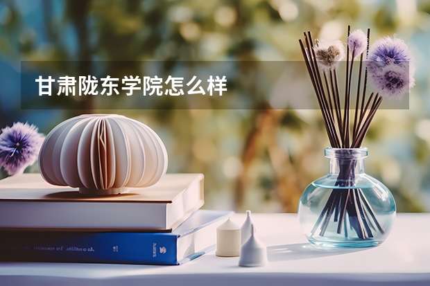 甘肃陇东学院怎么样