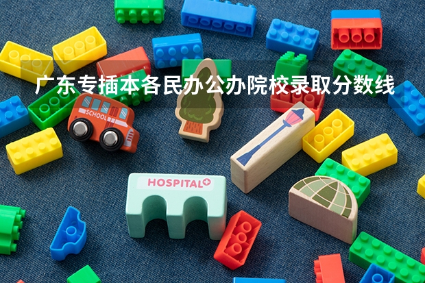 广东专插本各民办公办院校录取分数线汇总 广东新华学院录取分数线