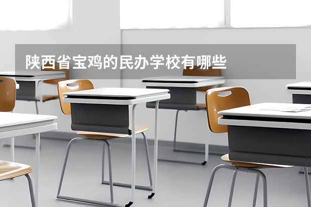 陕西省宝鸡的民办学校有哪些