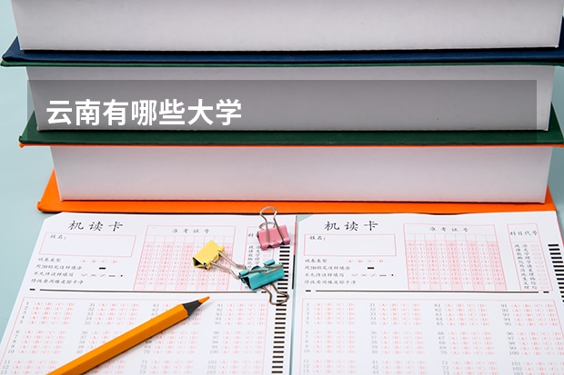 云南有哪些大学