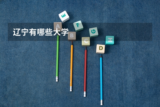 辽宁有哪些大学