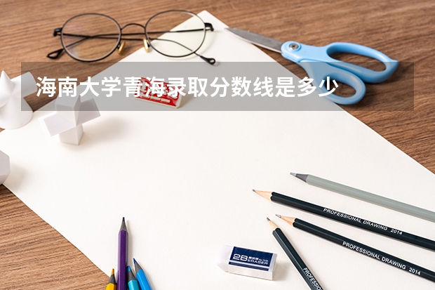 海南大学青海录取分数线是多少