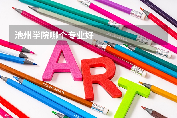 池州学院哪个专业好