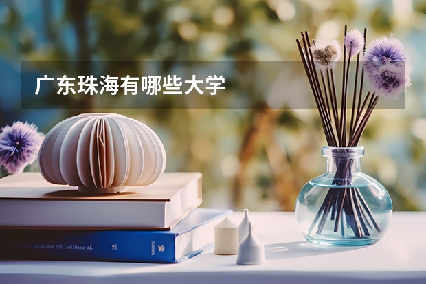 广东珠海有哪些大学