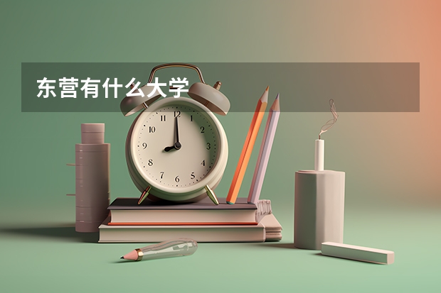 东营有什么大学