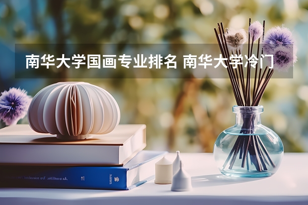 南华大学国画专业排名 南华大学冷门专业排名